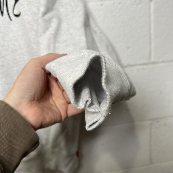 Supreme Script Hooded Pullover “Ash Grey” SS23 - Picture 5 of 11